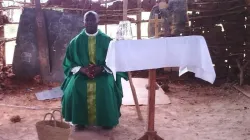 Fr. James Kinoti serving at St. Catherine of Alexandria Tarasaa Parish in Kenya’s Catholic Diocese of Malindi. Credit: Fr. James Kinoti
