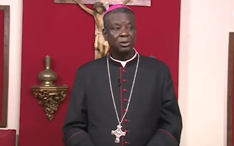 Archbishop Samuel Kleda of the Catholic Archdiocese of Douala in Cameroon. Credit: Courtesy Photo