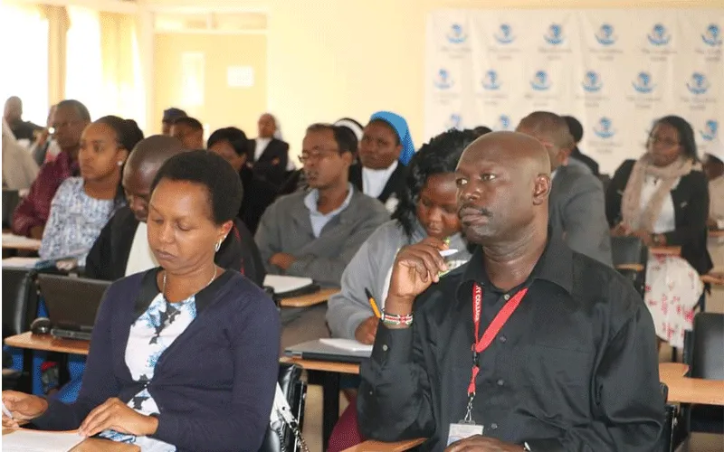 Some of the participants  during a two-day workshop held at a Catholic institution of higher learning in Kenya’s capital Nairobi. / Leaders Guild