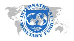 Logo of the International monetary Fund (IMF). Credit: IMF