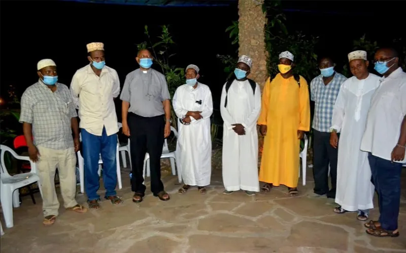 Muslim Clerics during an Iftar meal that was hosted by Bishop Willybard Lagho of the Catholic Diocese of Malindi/ Credit: Catholic Diocese of Malindi