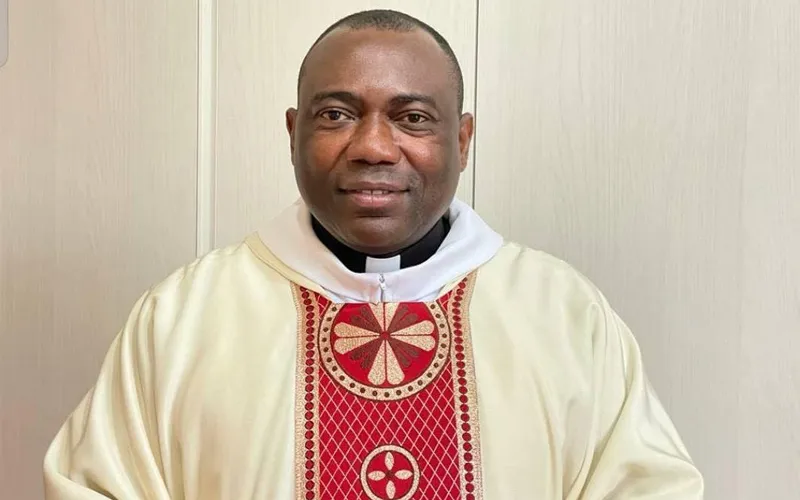 Mons. Aloysius Fondong Abangalo, appointed Bishop of Cameroon's Mamfe Diocese by Pope Francis on 22 February 2022. Credit: Diocese of Mamfe