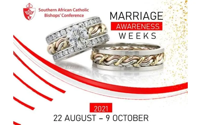 A poster announcing the Marriage Awareness campaign Weeks in South Africa. Credit: Courtesy Photo