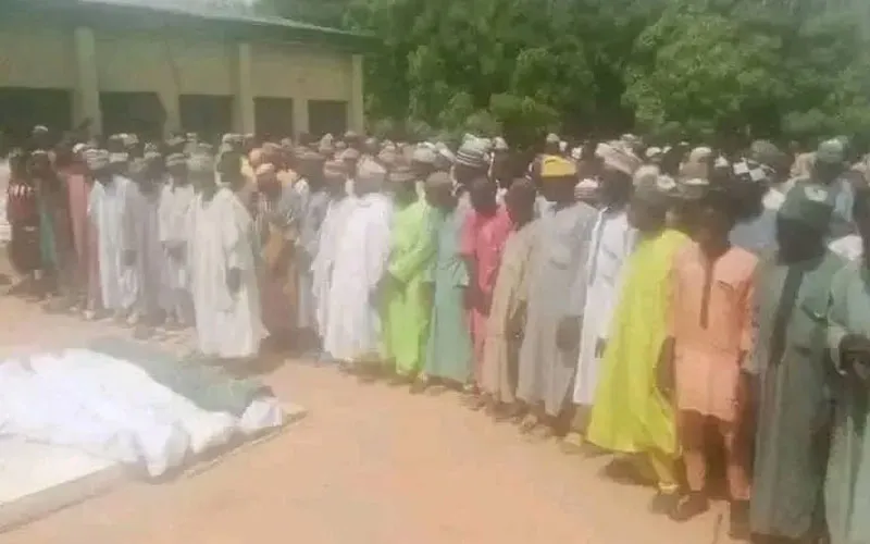Some victims of the Sunday, May 8 massacre in Nigeria's Zamfara State. Credit: Courtesy Photo