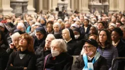 Catholics attending a special Mass for Pope Emeritus Benedict XVI at the Lateran Basilica in Rome, Dec. 30, 2022. | Alan Köppschall / EWTN Vatican
