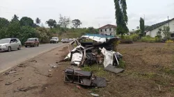 Tragic road accident that occurred on March 31, reportedly resulting in the death of at least six students and injury of dozens. Credit: Courtesy Photo