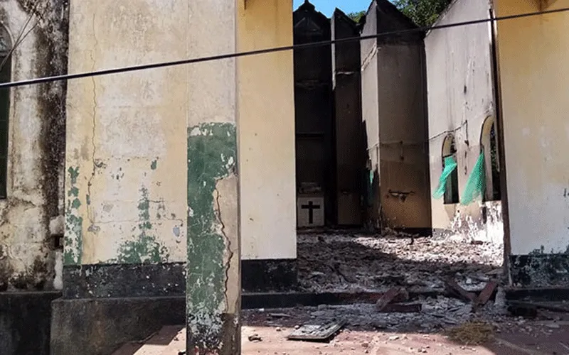 Pictures of the attacks by jihadists in Mocímboa da Praia in Mozambique. / Aid to the Church in Need (ACN) International.
