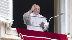 Pope Francis delivers his Angelus address on June 4, 2023. | Vatican Media