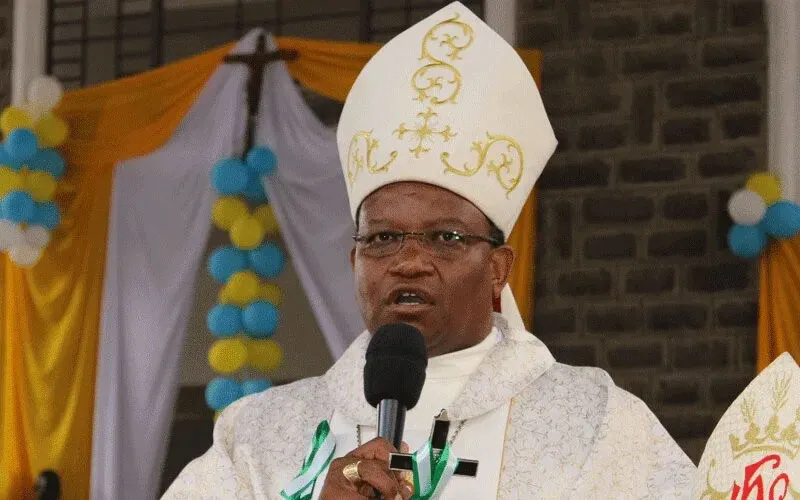 Archbishop Anthony Muheria of Nyeri Archdiocese. Credit: ACI Africa