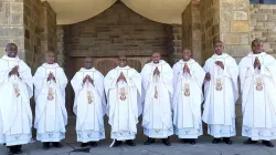 The eight newly ordained priests of the Contemplative Evangelisers of the Heart of Christ (CECC) / CECC/Facebook