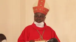 Bishop Benjamin Phiri of Ndola Diocese during Mass at St. Benedict Diocesan Seminary in Ndola on September 21. / Catholic Diocese of Ndola/Facebook.