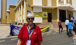 Sr. Orla Treacy, a member of the Loreto Sisters who coordinated the nine-day “walking for peace” pilgrimage organized by the Catholic Diocese of Rumbek to meet Pope Francis. Credit: ACI Africa