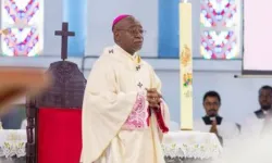 Archbishop Jean-Patrick Iba-Ba of Libreville Archdiocese in Gabon. Credit: Libreville Archdiocese