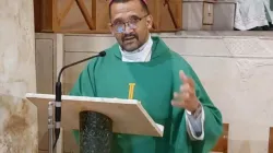 Screengrab of Bishop Sithembele Sipuka of Mthatha Diocese in South Africa during the inaugural Mass of Stephen Cardinal Brislin. Credit: Southern African Catholic Bishops'Conference (SACBC)