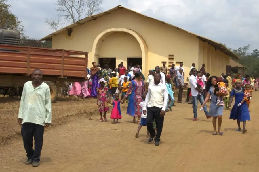 St. Martin of Tour's Kembong Parish of the Diocese of Mamfe in Southwest Cameroon. Credit: Mill Hill Missionaries (MHM)