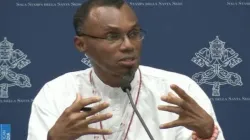 Fr. Agbonkhianmeghe Orobator, the Dean of the Jesuit School of Theology at Santa Clara University. Credit: Vatican Media