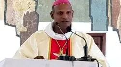 Bishop Jean Michaël Durhône of Port Louis Diocese in Mauritius. Credit: Port Louis Diocese