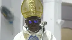 Robert Cardinal Sarah during the opening Mass of the pioneer international Congress of African Liturgists that opened in Senegal’s capital city, Dakar, on Monday, 4 December 2023. Credit: Radio Misericordia