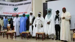 John Cardinal Onaiyekan and other members of NIREC during the Fourth Quarter Meeting of the Interreligious Council in Abuja Nigeria. Credit: ACI Africa