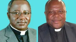Mons. Habila Tyiakwonaboi Daboh (right) and Mons. Osório Citora Afonso (left). Credit: Vatican News