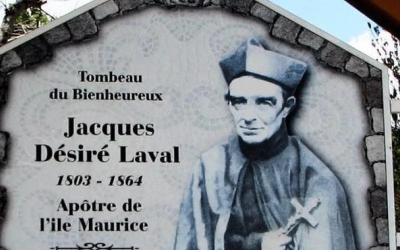 Tomb of Blessed Fr Jacob Désiré Laval, the Apostle of Mauritius.