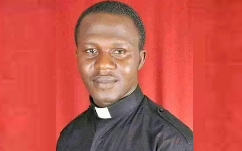 Fr. Felix Zakari Fidson, abducted in Nigeria's Zaria Diocese on 24 March 2022. Credit: Courtesy Photo