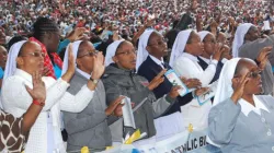 Some Catholic nuns during the National Prayer Day at the Subukia National Shrine in Nakuru, on October 5, 2019.