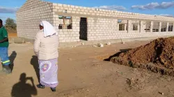 The future James Corboy Secondary School under construction. It is an initiative of Religious Sisters of the Holy Spirit (RSHS) in Zambia’s Monze Diocese. / Religious Sisters of the Holy Spirit (RSHS).