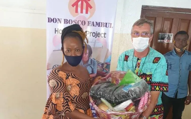 Young women receive job starter kits in Sierra Leone after graduating from training in tailoring, tourism, catering and hair care. / Salesians of Don Bosco (SDB)