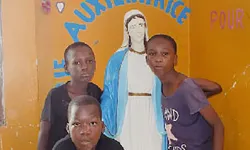 In Ivory Coast, the Don Bosco House has a psychological care center where trained educators help youth work toward emotional healing. Credit: Salesian Missions