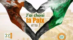 A poster calling on Ivorians to embrace peace amid political tensions. / Sant’Egidio Community in Ivory Coast