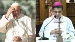 Pope Francis (left); Bishop Rolando Álvarez (right) / Vatican Media; Diocese of Matagalpa