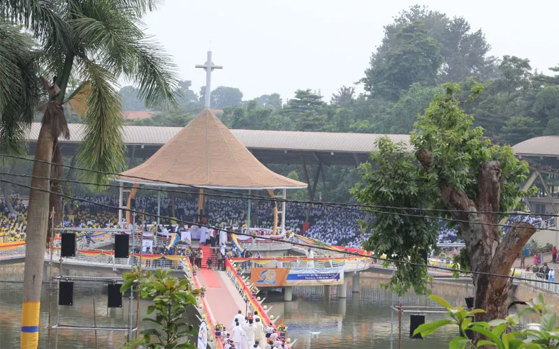 Uganda Martyrs Catholic Shrine, Namugongo, Kampala during the conclusion of SECAM Golden Jubilee in July 2019. / ACI Africa