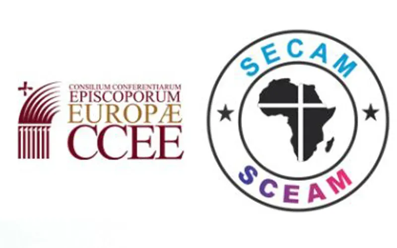 Logo of the of the Symposium of Episcopal Conferences of Africa and Madagascar (SECAM) and the Council of Episcopal Conferences of Europe (CCEE)/ Credit: SECAM/CCEE