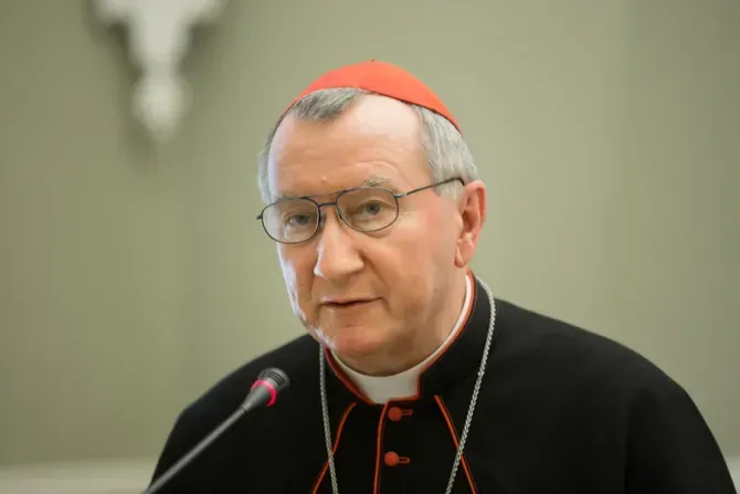 Pietro Cardinal Parolin in Kiev, Ukraine, in 2017. | Shutterstock.