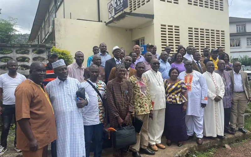 Members of the Inter-Religious Council of Sierra Leone (IRCSL). Credit: IRCSL