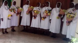Eight Sisters of the Handmaids of Divine Redeemer (HDR), Accra Congregation who celebrated their Ruby and Silver Jubilees at the Mary Mother of Good Counsel Parish, Airport West, Accra on Tuesday, September 8, 2020. / ACI Africa