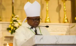 Bishop Duncan Theodore Tsoke of South Africa’s Kimberley Catholic Diocese. Credit: Sacred Photos ZA/Sheldon Reddiar