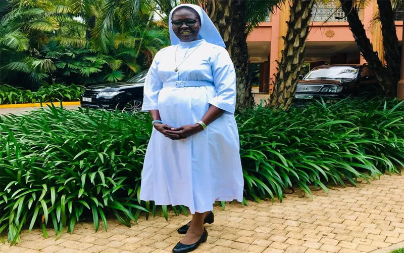 Sr. Dominica Dipio, member of the Missionary Sisters of Mary Mother of the Church (MSMMC) and Professor of literature at the Makerere University in Uganda who was appointed November 11, 2019 by Pope Francis as one of the consultors of the Vatican-based Pontifical Council for Culture / Missionary Sisters of Mary Mother of the Church (MSMMC)