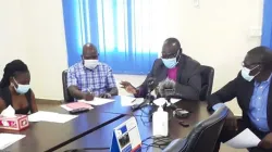 Members of the South Sudan Council of Churches (SSCC) during a press conference on 15 February 2021 / ACI Africa