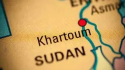 Map showing capital city of Sudan, Khartoum/Credit: Shutterstock / Shutterstock