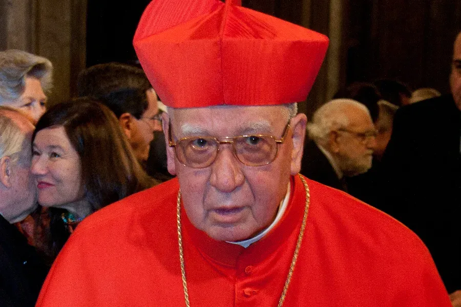 Chilean Cardinal Jorge Medina Estévez (1926-2021). Biblioteca (BCN) Congreso Nacional de Chile via Wikimedia (CC BY 2.0).