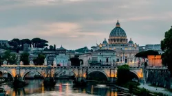 View of the Vatican from the Tiber / Credit: Daniel Ibáñez/CNA