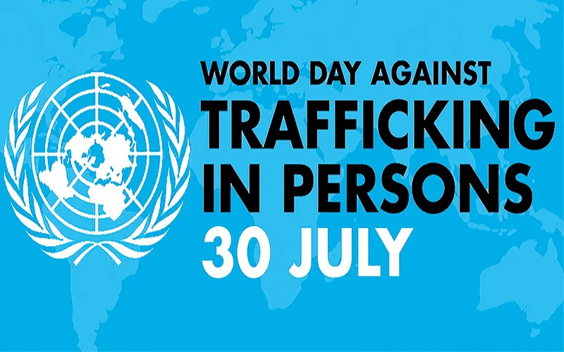 Logo on the World Day Against Trafficking in Persons. / United Nations