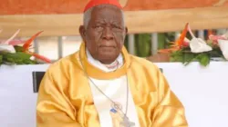 The Late Archbishop emeritus of Cameroon's Douala Archdiocese, Christian Cardinal Tumi who was laid to rest on 20 April 2021. Courtesy Photo
