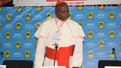 Dieudonné Cardinal Nzapalainga at the 65th anniversary of the Catholic University of Congo (UCC), in the Democratic Republic of Congo (DRC). Credit: UCC