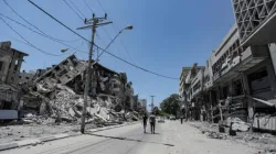 Buildings destroyed by airstrikes in the Gaza Strip/ Mohammed Hinnawi/UNRWA