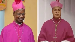 Peter Ebere Cardinal Okpaleke (right) of Nigeria’s Catholic Diocese of Ekwulobia (CADEK) and Richard Kuuia Cardinal Baawobr (left) of Ghana’s Wa Diocese. Credit: Courtesy Photo