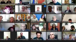 People from more than 20 countries take part in a video call hosted by the Vatican Dicastery for Laity, Family, and Life on May 19, 2022. Dicastery for Laity, Family, and Life Flickr photostream.