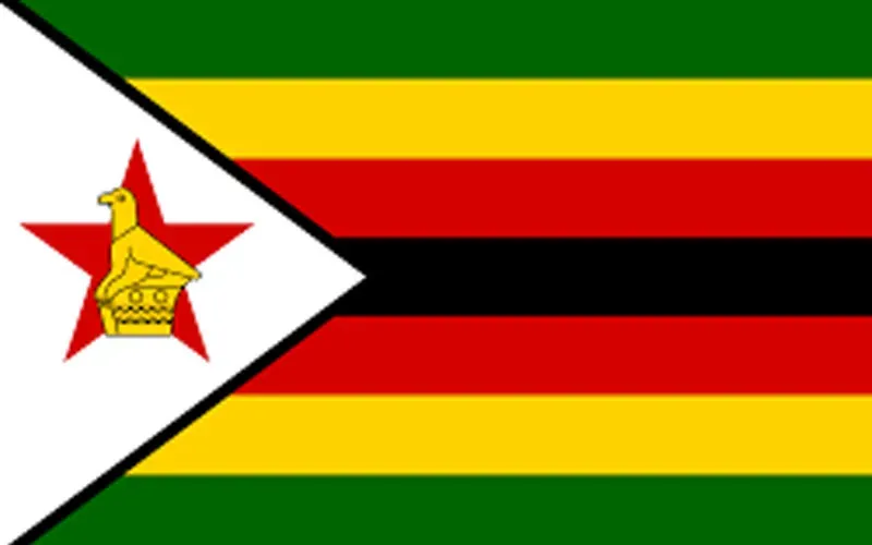 The Flag of Zimbabwe. Courtesy Photo